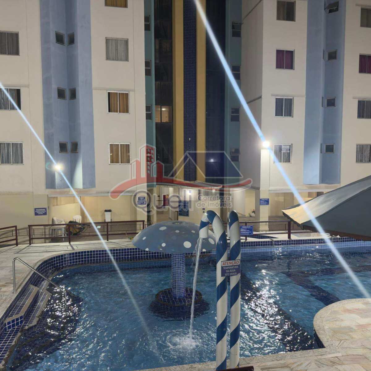 Apartamento à venda em Caldas Novas, Do Turista, com 3 quartos - Queli Gomes de Oliveira