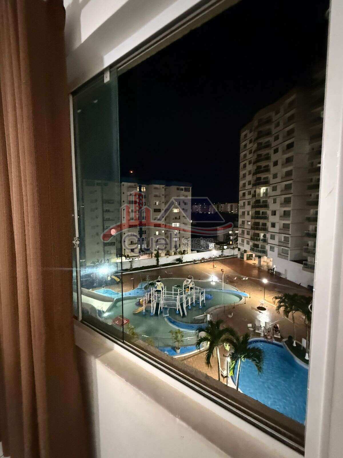 Apartamento à venda, no Riviera Park Thermas  Flat service em Caldas Novas, Do Turista, com 1 quarto, 35m² - Queli Gomes de Oliveira