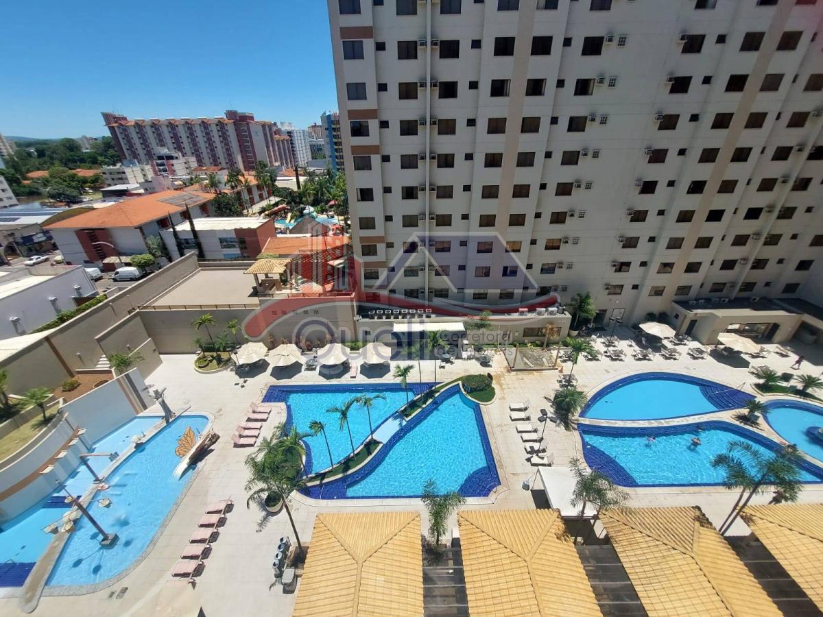 Apartamento à venda, com 1 quarto, no Thermas Boulevard, em Caldas Novas(GO) - Queli Gomes de Oliveira