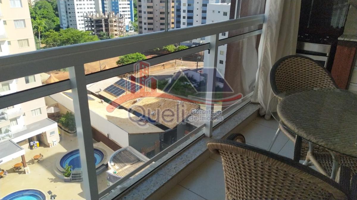 Apartamento à venda com 1 quarto, no Condomínio Casa da Madeira, em Caldas Novas (GO) - Queli Gomes de Oliveira