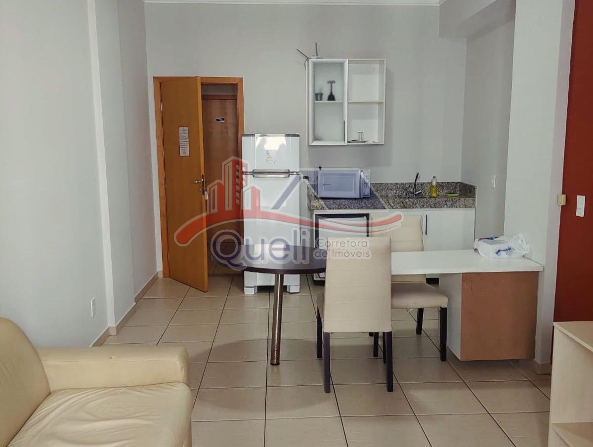 Apartamento à venda, com 1 quarto, no Condomínio Águas da Serra Apart Service, em Rio Quente(GO) - Queli Gomes de Oliveira