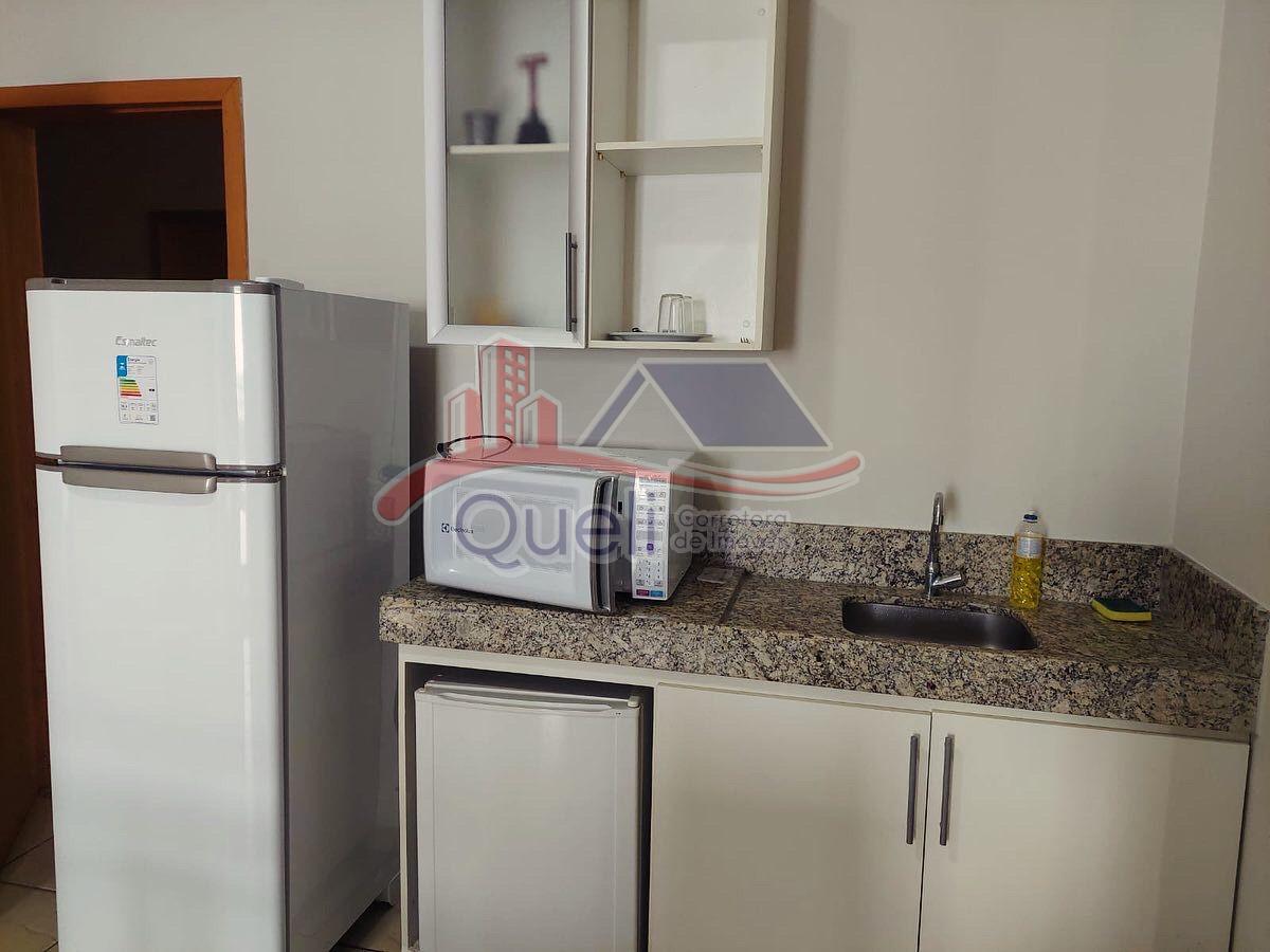 Apartamento à venda, com 1 quarto, no Condomínio Águas da Serra Apart Service, em Rio Quente(GO) - Queli Gomes de Oliveira