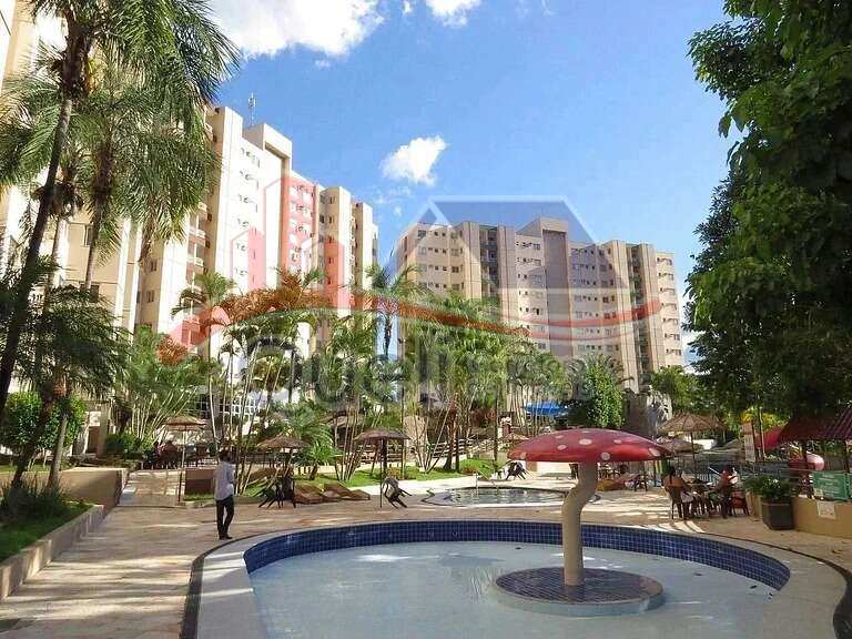 Apartamento de 2 quartos, à venda, no Ecologic Park, em Caldas Novas(GO) - Queli Gomes de Oliveira