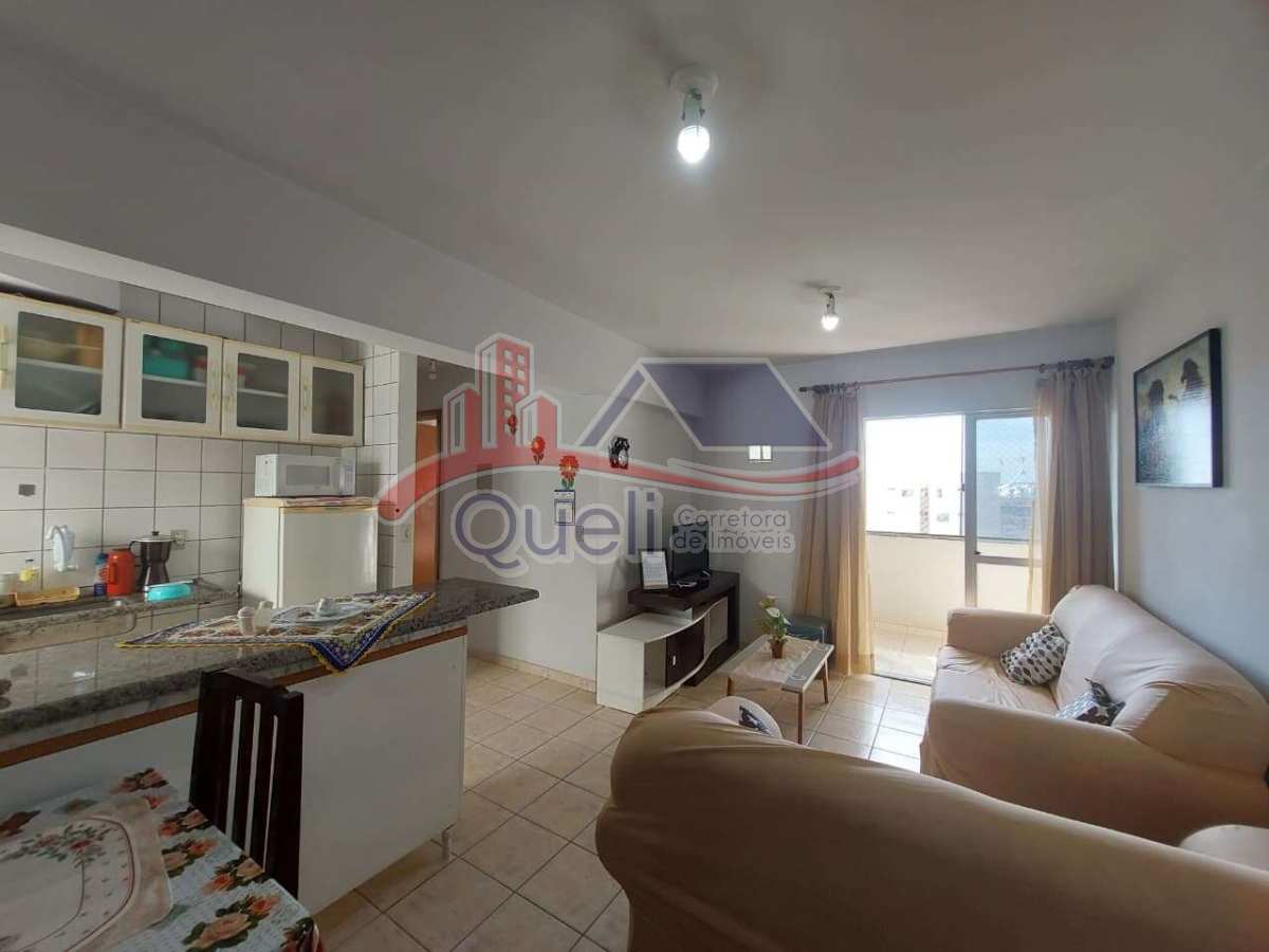 Apartamento de 2 quartos, para aluguel mensal, no Residencial Ponta Verde, em Caldas Novas(GO) - Queli Gomes de Oliveira