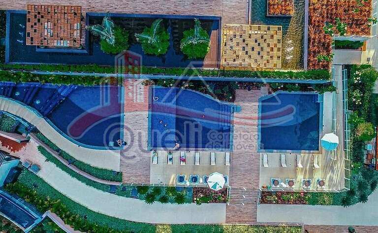 Apartamento de 3 quartos, à venda, no Evian Thermas Residence, em Caldas Novas(GO) - Queli Gomes de Oliveira